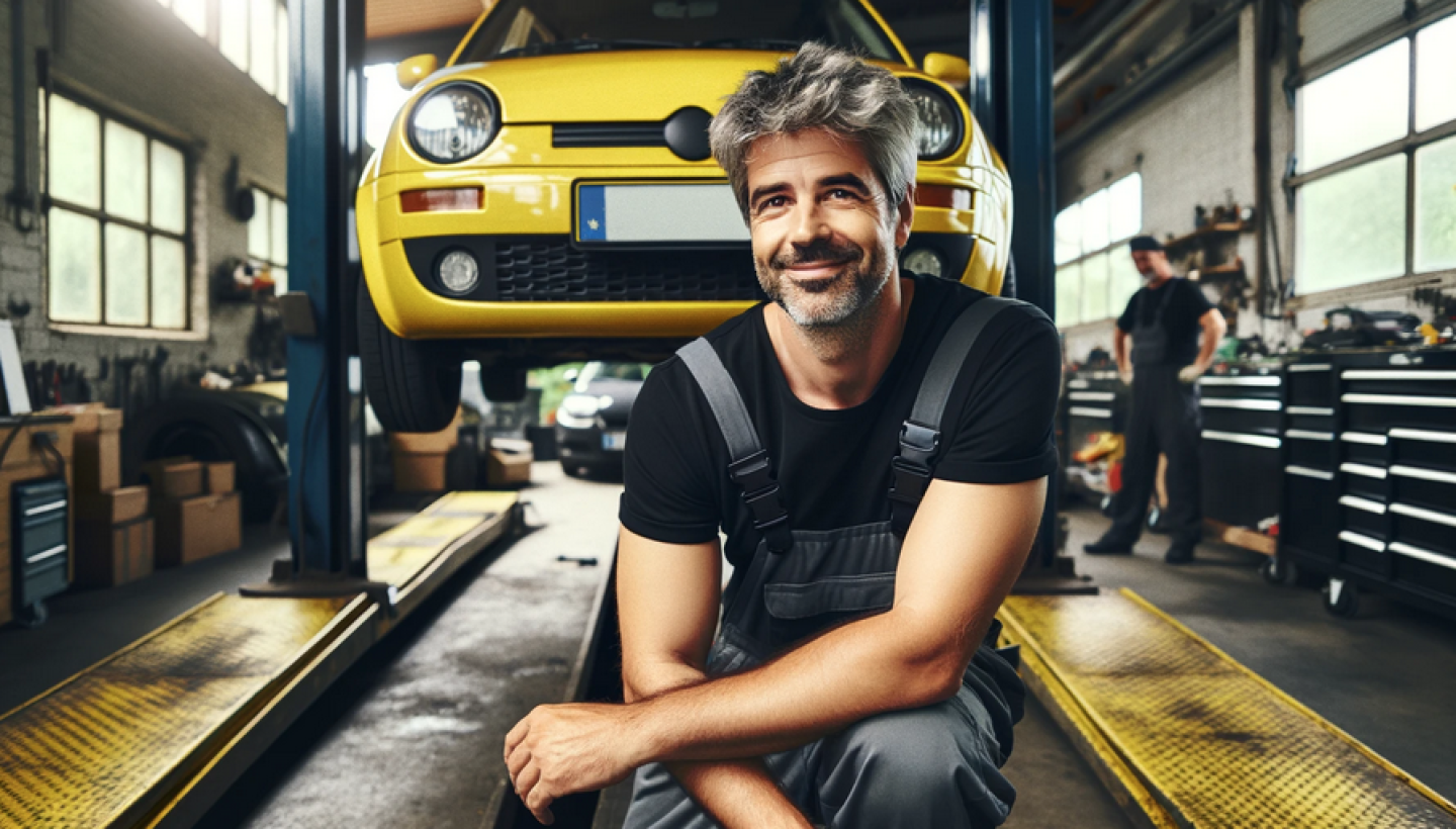 Handsome Mechanic